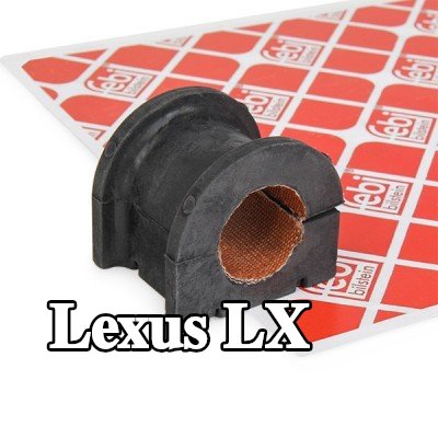 FEBI BILSTEIN جلبة قضيب مانع للانقلاب المحور الأمامي, 26mm, مطاط — Lexus Lx
