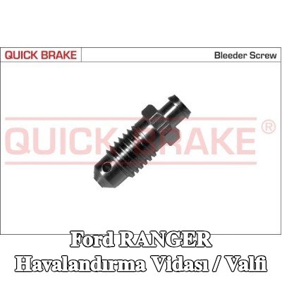 QUICK BRAKE Havalandırma vidası / valfi — Ford Ranger