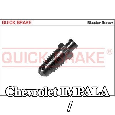 QUICK BRAKE برغي/صمام التهوية — Chevrolet Impala
