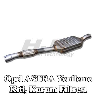 HJS Yenileme kiti, kurum filtresi Orijinal DPF® City Filter® — Opel Astra