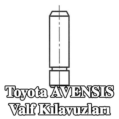 FRECCIA Valf Kılavuzları — 1999 Toyota Avensis