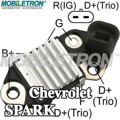 MOBILETRON منظم جهد المولد — Chevrolet Spark