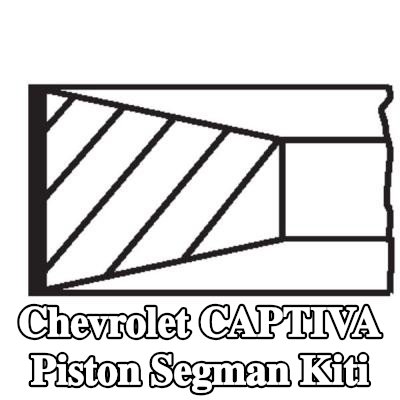 MAHLE Piston Segman Kiti — Chevrolet Captiva