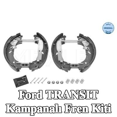 MEYLE Kampanalı fren kiti Arka Aks, aksesuarlarla, kol, tekerlek fren silindiri olmadan — 1997 Ford Transit