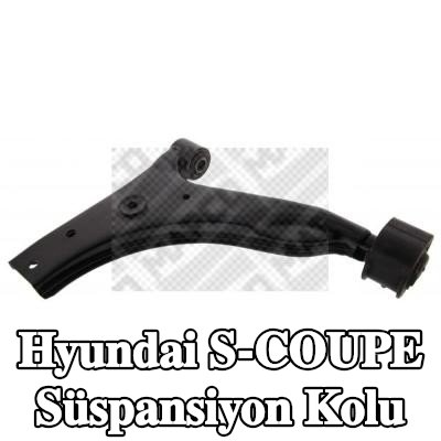 MAPCO Ön Aks Sol Süspansiyon Kolu, Alt, Çelik Sac — Hyundai S-coupe
