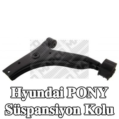 MAPCO Ön Aks Sol Süspansiyon Kolu, Alt, Çelik Sac — Hyundai Pony