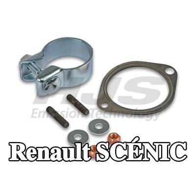 HJS طقم التثبيت، مرشح السخام — 2003 Renault Scénic