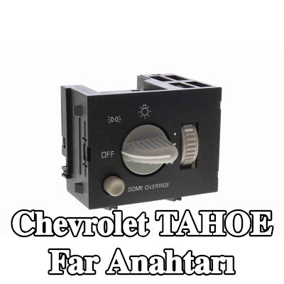 VEMO Far anahtarı — 2002 Chevrolet Tahoe