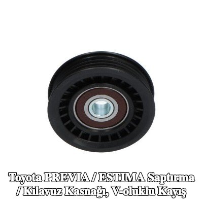KAVO PARTS Saptırma / kılavuz kasnağı, V-ribbed belt Outer Diameter: 73mm — 1995 Toyota Previa / Estima