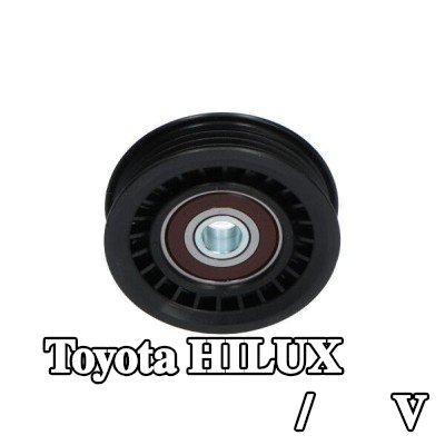 KAVO PARTS بكرة الانحراف/التوجيه, V-ribbed belt Outer Diameter: 73mm — 2000 Toyota Hilux