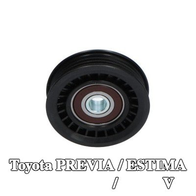 KAVO PARTS بكرة الانحراف/التوجيه, V-ribbed belt Outer Diameter: 73mm — 1994 Toyota Previa / Estima