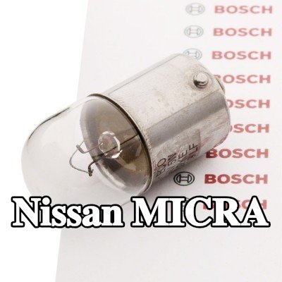 BOSCH مصباح لوحة الأرقام — 1990 Nissan Micra