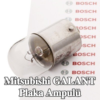 BOSCH Plaka ampulü — 1990 Mitsubishi Galant
