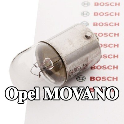 BOSCH مصباح لوحة الأرقام — 2012 Opel Movano