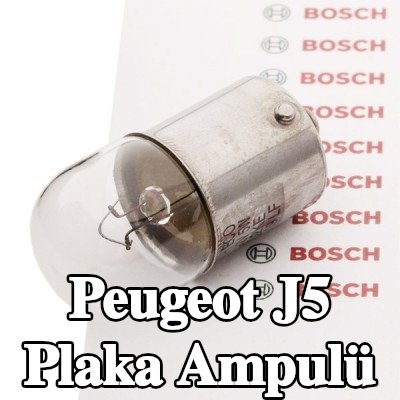 BOSCH Plaka ampulü — Peugeot J5