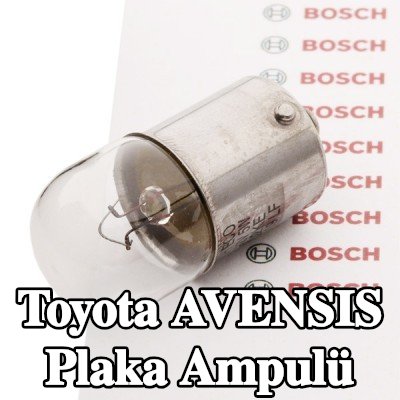 BOSCH Plaka ampulü — 2000 Toyota Avensis