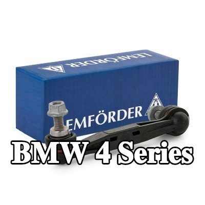 LEMFÖRDER وصلة قضيب مانع الانقلاب المحور الخلفي الأيمن, 136mm, بلاستيك — BMW 4 Series