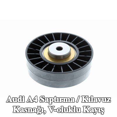VAICO Saptırma / kılavuz kasnağı, V-ribbed kayış Orijinal VAICO Kalitesi, Outer Diameter: 90mm — 1995 Audi A4