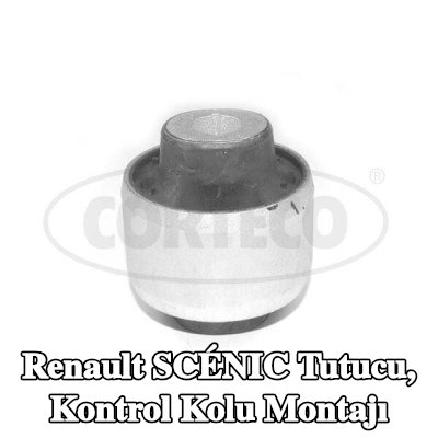 CORTECO Tutucu, kontrol kolu montajı — Renault Scénic