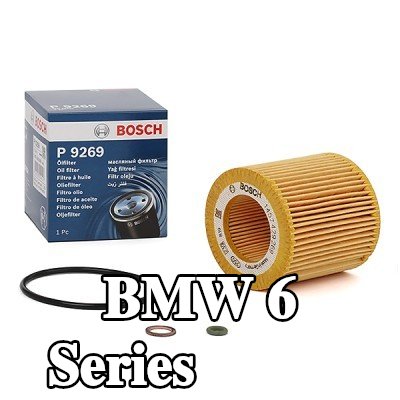 BOSCH فلتر الزيت مع حشوات/أختام — 2006 BMW 6 Series