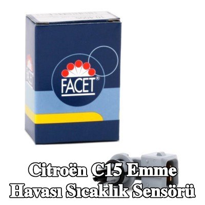 FACET Emme havası sıcaklık sensörü İtalya'da üretilmiştir - OE Eşdeğeri — Citroën C15