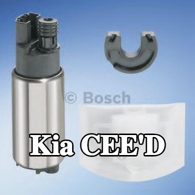 BOSCH مضخة وقود كهربائية, مع مواد تثبيت/تركيب, مع أجزاء موصل — 2016 Kia Cee'd