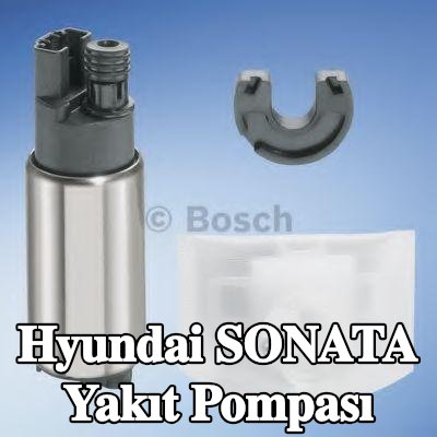BOSCH Elektrikli yakıt pompası, sabitleme/montaj malzemesi ile, konektör parçaları ile — 2000 Hyundai Sonata