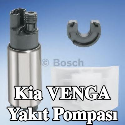 BOSCH Elektrikli yakıt pompası, sabitleme/montaj malzemesi ile, konektör parçaları ile — Kia Venga