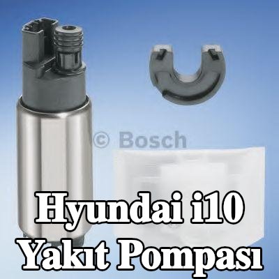 BOSCH Elektrikli yakıt pompası, sabitleme/montaj malzemesi ile, konektör parçaları ile — Hyundai i10