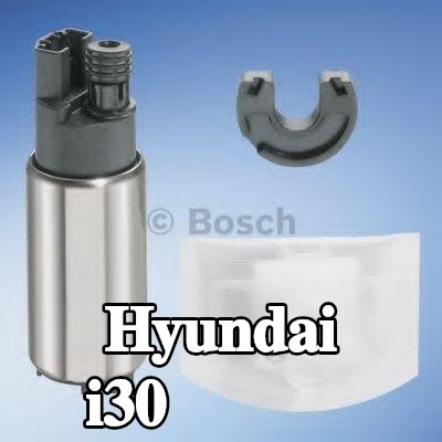 BOSCH مضخة وقود كهربائية, مع مواد تثبيت/تركيب, مع أجزاء موصل — Hyundai i30