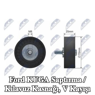 NTY Saptırma / Kılavuz Kasnağı, V kayışı — Ford Kuga