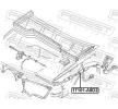 FEBEST Kaput kablosu — 2000 Audi A8 (2)
