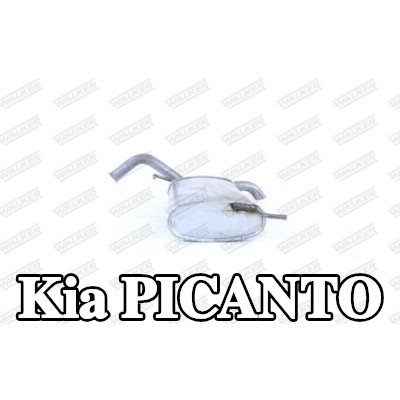 WALKER كاتم الصوت الخلفي 10mm, بدون قطع التثبيت — Kia Picanto