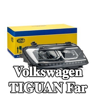 MAGNETI MARELLI Far Sağ, LED, Sinyal rengi: Turuncu, gündüz farı/konum lambası için LED kontrol ünitesi olmadan — 2020 Volkswagen Tiguan