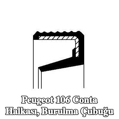 CORTECO Conta Halkası, burulma çubuğu — Peugeot 106