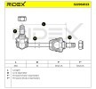 RIDEX Ön aks her iki taraf için stabilizatör kolu, 350mm — 1997 Citroën C15 (8)