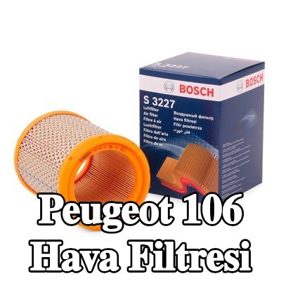 BOSCH Hava filtresi — Peugeot 106