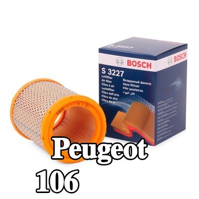 BOSCH مرشح الهواء — Peugeot 106