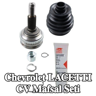FEBI BILSTEIN Ön aks sol CV mafsal kiti, Ön Aks Sağ, Tekerlek Tarafı, somunlu — Chevrolet Lacetti