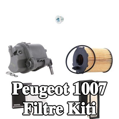 RIDEX Filtre kiti — Peugeot 1007