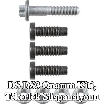 LEMFÖRDER Onarım kiti, tekerlek süspansiyonu Ön Aks, her iki taraf — DS Ds3