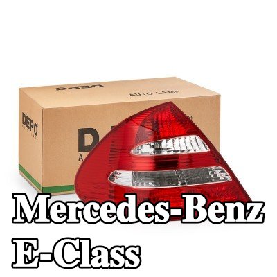 ABAKUS المصباح الخلفي الأيسر, بدون لمبة, بدون حامل لمبة — 2002 Mercedes-Benz E-Class