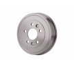 HELLA أسطوانة الفرامل 261mm, بدون محمل عجلة, بدون محور عجلة, بدون مسامير عجلة — Renault Duster (1)