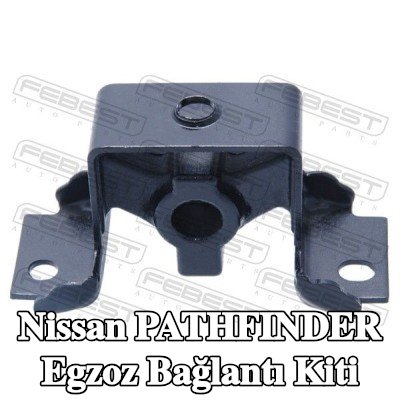 FEBEST Egzoz bağlantı kiti Orta Susturucu — Nissan Pathfinder