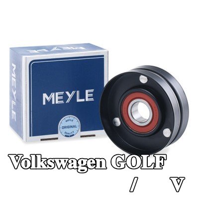 MEYLE بكرة الانحراف/التوجيه, حزام V-ribbed بجودة ORIGINAL, Outer Diameter: 70mm — 1995 Volkswagen Golf