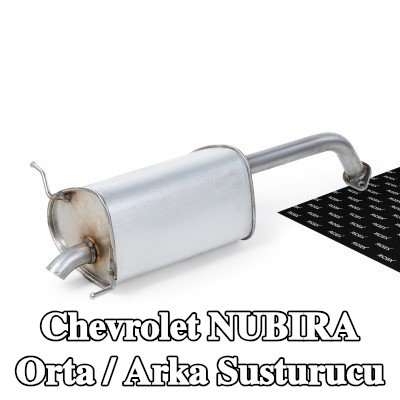 RIDEX Orta / Arka susturucu — Chevrolet Nubira