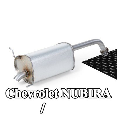RIDEX كاتم الصوت الأوسط / النهائي — Chevrolet Nubira