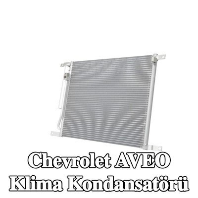 HELLA Kurutuculu klima kondansatörü, conta/sızdırmazlık elemanları ile — Chevrolet Aveo