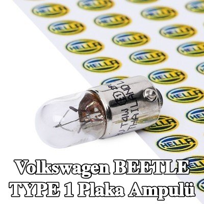 HELLA Plaka ampulü — Volkswagen Beetle Type 1