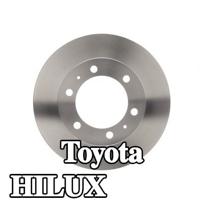 BOSCH القطر الخارجي لقرص المكابح: 297, 2mm, مُهوى, مشحم — 2012 Toyota Hilux